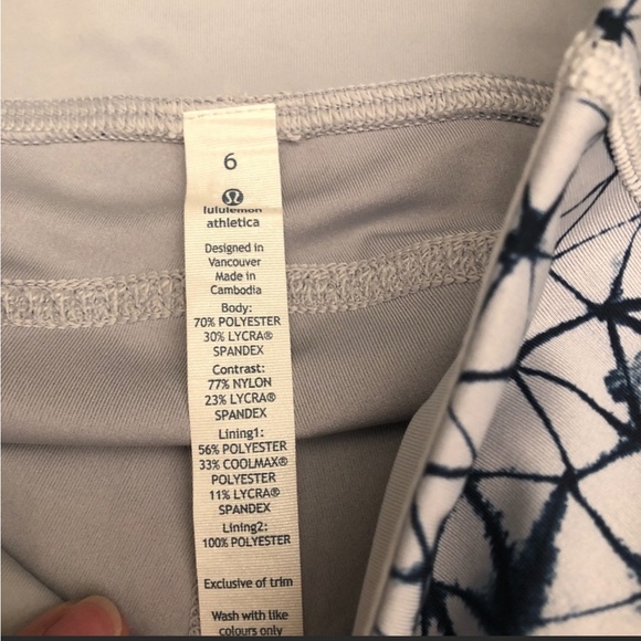 Lululemon Star Crush Crop Sz6 - Picture 4 of 6